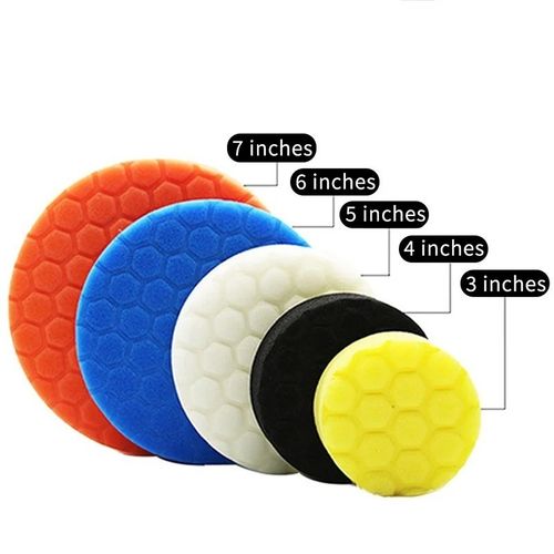5 PCS 125mm Polishing Pads 5 "Polishing Disc Pad Hook&loop Auto Buffing Sponge — image 5