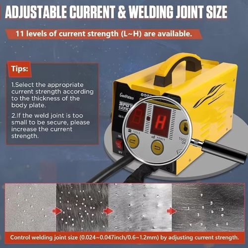 3800A 220V Dent Puller Spot Welder Auto Stud Welding Machine 7 Modes Available # — image 10