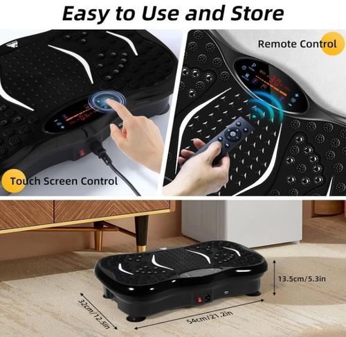 Power Vibration Plate Exercise Body Shaker Massager Vibrating Machine Platform — image 6