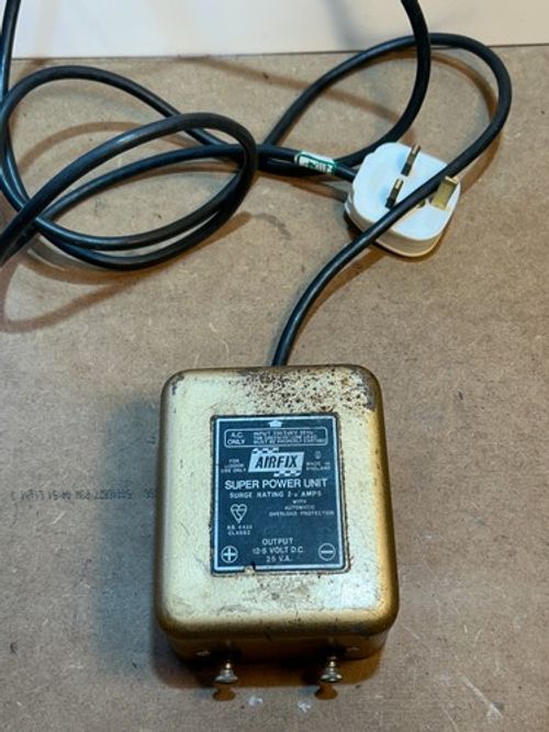 Vintage Airfix Super Power Unit - Output 12 Volts D.C. Working