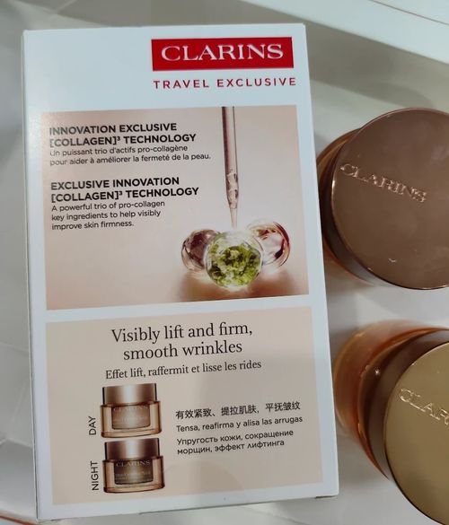 2x50ml Clarins Extra Firming Day Night Cream – [COLLAGEN]³ Firming Duo — image 4