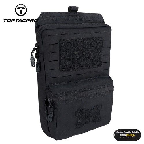 TOPTACPRO Tactical Hydration Backpack 2L MOLLE Water Bag Hydration Pouch Airsoft