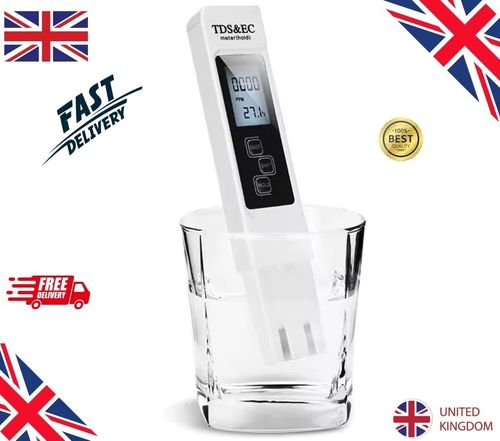 Digital Tester TDS EC PPM Meter Water Purity Hydroponics Water Quality Test Pen — image 4