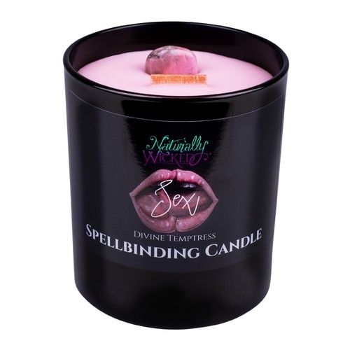 Naturally Wicked® Spellbinding Sex Candle | Crystal Spell Candle Inc. Gift Box