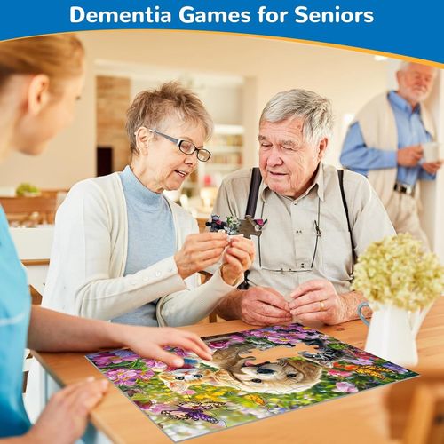 6 Pack 36 Large Piece Puzzle for Adults - Dementia Alzheimer's Products and Acti — image 2