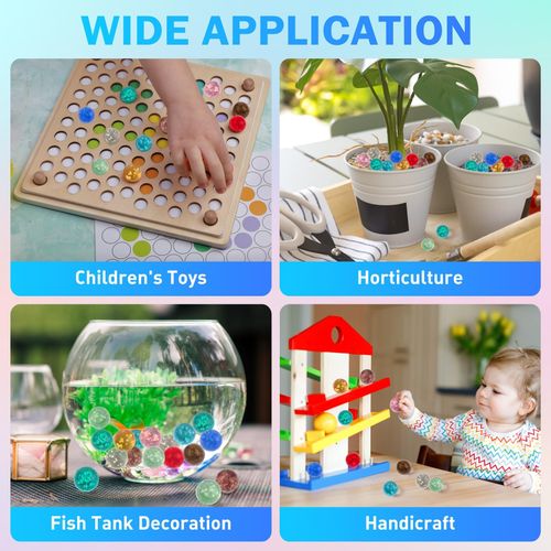 30 PCS Marbles for Kids,Glow In The Dark Glass Marbles,16mm 16 millimeters  — image 7