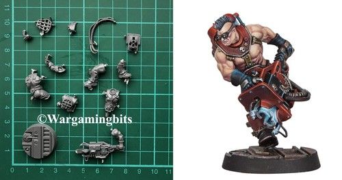 Games Workshop Necromunda House Goliath Male Forge-Born With Storm-Welder