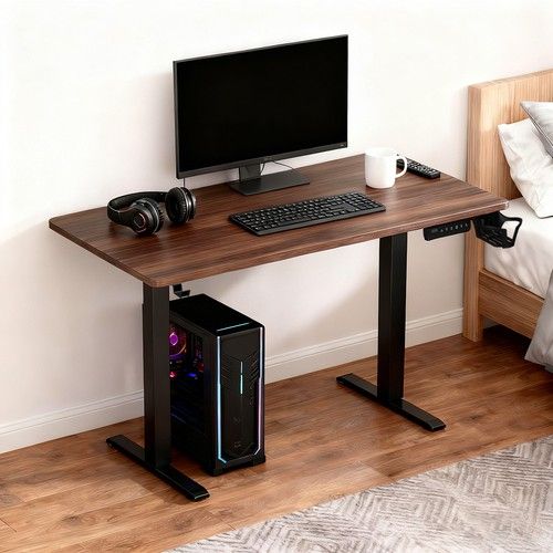 70-120cm Electric Standing Desk Adjustable Height Sit Stand Office Desk UK