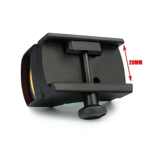 Mini Holographic Reflex Sight 3MOA Red Dot Sight Compact with 20mm Rail Mount — image 5