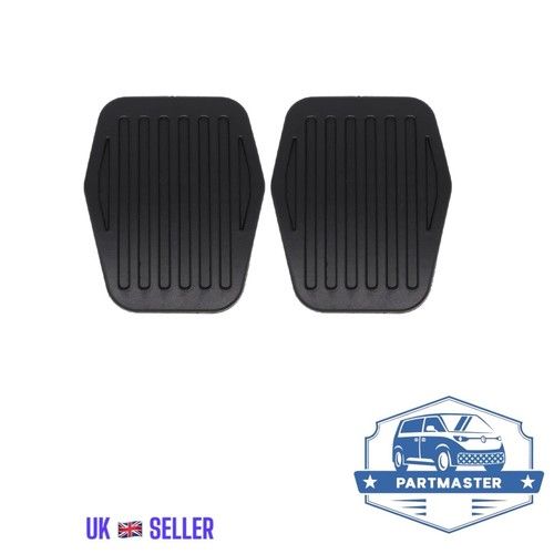 2X BRAKE CLUTCH PEDAL PADS FOR FORD C-MAX FOCUS KUGA TRANSIT CONNECT 3M512457CA
