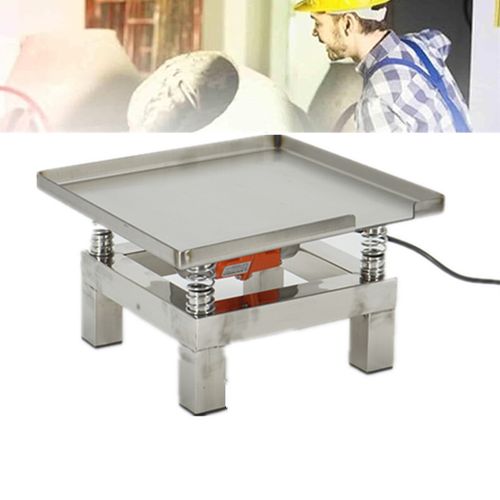35x35cm Mini Concrete Vibration Table 220V Vibrating Platform UK Plug — image 2