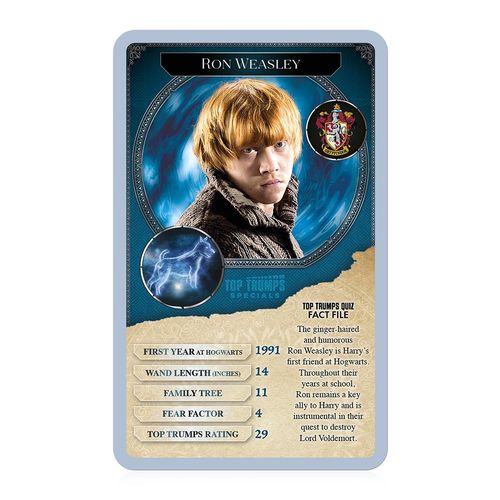 Harry Potter 30 Witches & Wizards Top Trumps Card Game — image 3