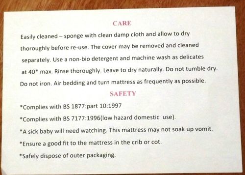 Deluxe Crib Mattress for Chicco Next2Me Crib Mattress / Next To Me crib — image 2