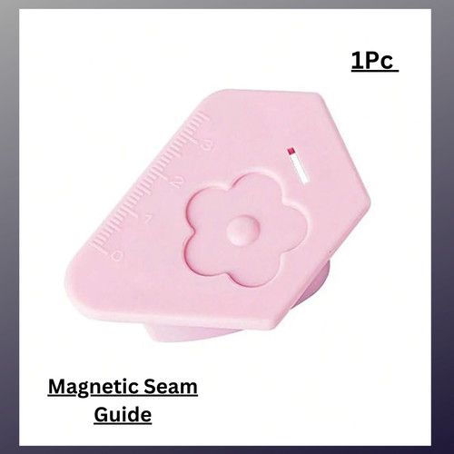 Magnetic Seam Guide for Sewing Machine, Polygonal Seam Guide Hemmer Guide