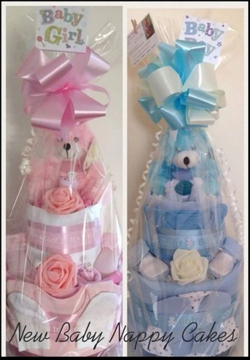 New Baby Hamper Gift! Boy Or Girl- Nappy Cake