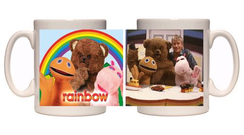 Rainbow mug television series tv show mug