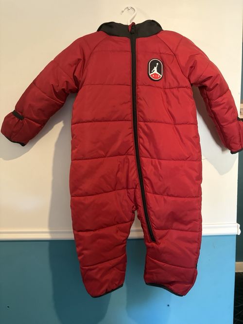 Baby Boy Jordan’s Snowsuit Size 12 Months — image 3