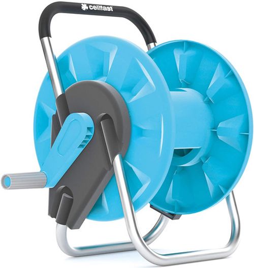 Cellfast Garden Hose Attachment portable hose reel cart clamp mount 30m 45m 60m