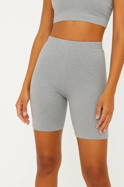 Women Breathable Cotton Cycling Shorts 1/2 Above Knee Length Ladies Sports Gym