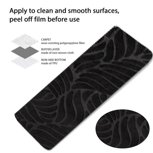 15Pcs Stair Pads Set Carpet Stair Treads Non Slip Adhesive Step Mats Home Decor — image 14
