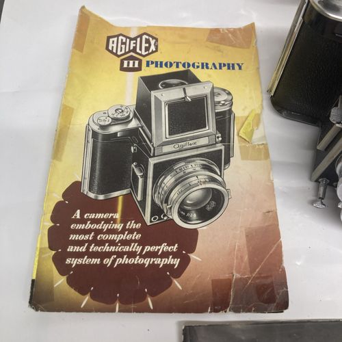 Agiflex 3 Photography Camera Vintage Retro Working Order with Case Untested — image 6