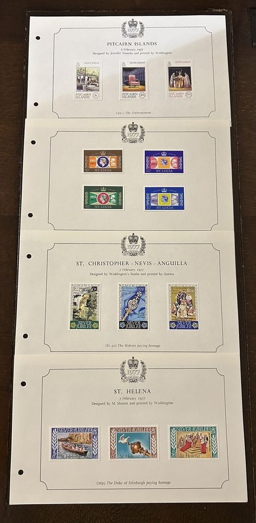 QEII BRITISH COMMONWEALTH 1977 SILVER JUBILEE MNH COLLECTION OF 50 COUNTRIES — image 14