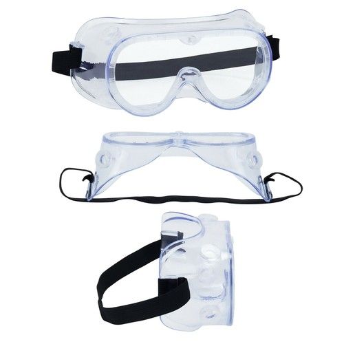 Safety Goggles Protective Anti-Fog Vent Glasses Eye Protection Lab Work PPE Wear
