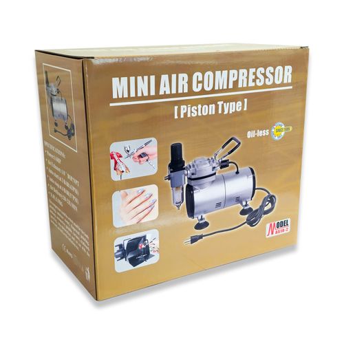 MINI AIRBRUSH COMPRESSOR FOR AIR BRUSH ART CRAFTS SPRAYING MODEL MAKING — image 7