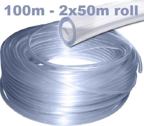 4mm Aquarium Air Line Tubing Hosing Pipe for Fish Tank Air Tube Pump PVC Pond