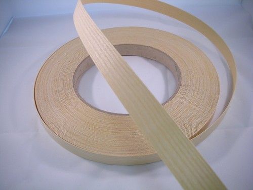 Pre-Glued Iron-On, Real Wood Veneer Edging Tape -  22mm 30mm 40mm 50mm