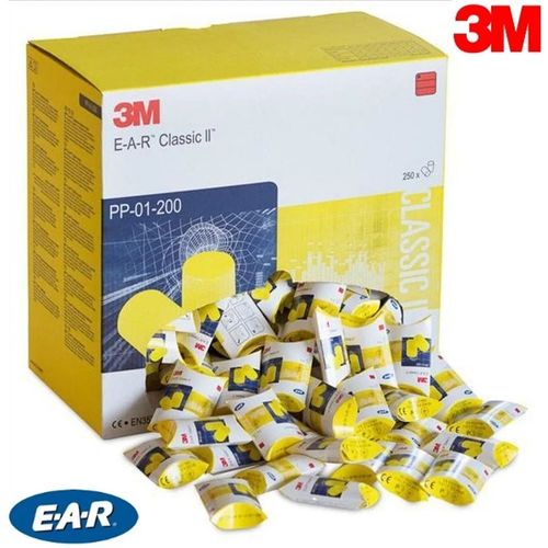 3M EAR Classic Foam Ear Plugs, Sleep Aid, SNR 31dB Factory Sealed 100% Hygienic — image 1