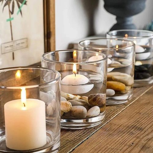 15 Pack 7oz Clear Candle Jars with Bamboo Lids – Thick Glass Empty Jars for Maki — image 5