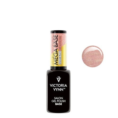 Victoria Vynn Hardi Mega Base UV LED Hybrid Gel Polish Nail Clear Beige Pink