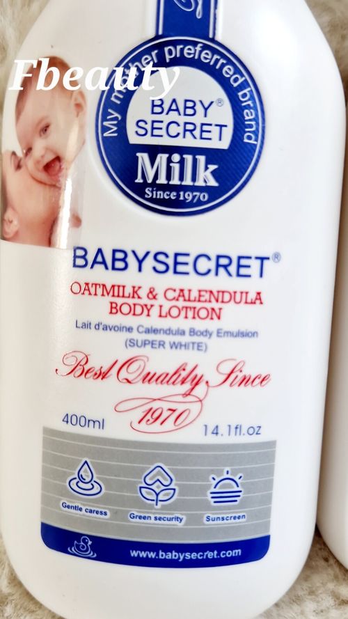 BABY SECRET LOTION OATMILK & CALENDULA EMULSION 400ML - BEST QUALITY SINCE 1970  — image 2