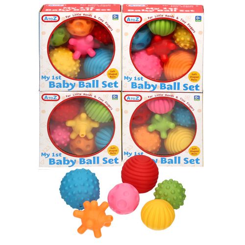 6 Pack My 1st Baby Play Balls Suitable From Birth — image 1