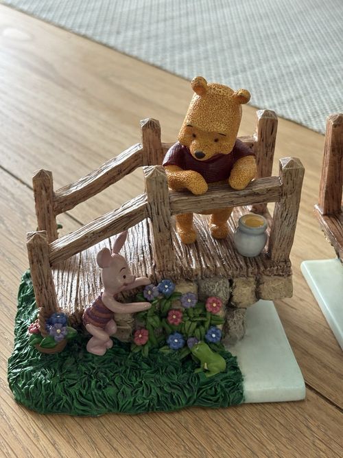 Disney Winnie the Pooh Bridge Scene Figurine Set - Pooh, Tigger, Piglet & Eeyore — image 3
