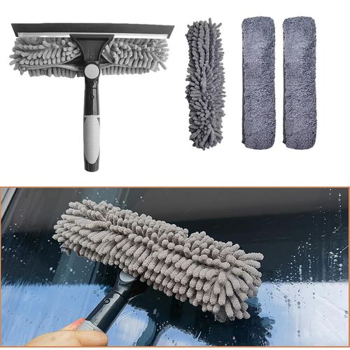 4.5M Telescopic Squeegee Cleaner Window Glass Cleaning Kit Extendable Pole Tool — image 13