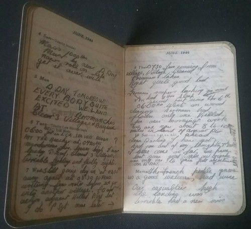 D-DAY 14 DAY DIARY OF THE LANDING, 4TH JUNE 1944-SAT 17 TH JUNE 1944 (facsimile)