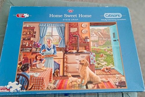 Gibsons Home Sweet Home Steve Crisp 500XL Jigsaw Puzzle 500-749pc