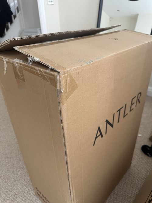 Antler Large Polycarbonate Hard Shell Black 4-Wheel Spinner Suitcase TSA Lock — image 6