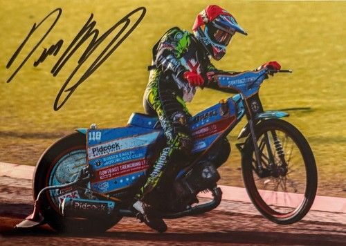 Drew Kemp Hand Signed 6x4 Photo Speedway Autograph 2