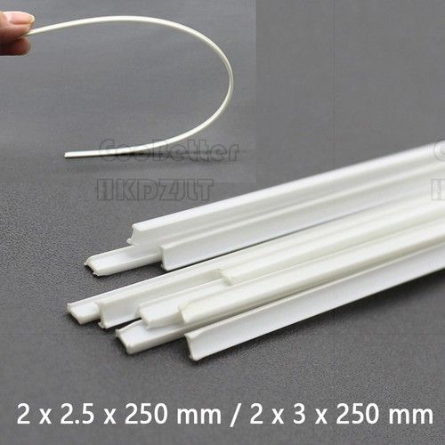 ABS Styrene Plastic I Beam Girder Rolled Steel Joist Section Model Building DIY