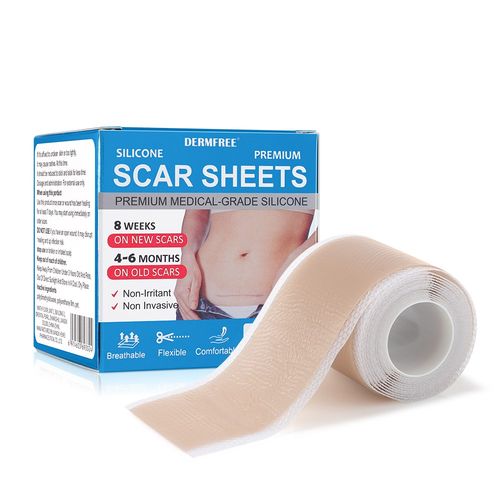 4cm*1.5m Medical Grade Scar Removal Tape Silicone Scar Sheets Treatment Patches