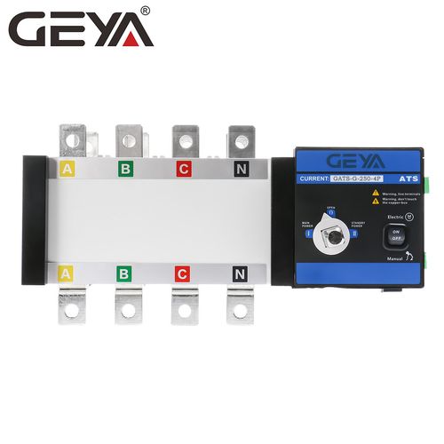 Industrial Automatic Transfer Switch 250A 4Poles 400VAC for AC Generator — image 1