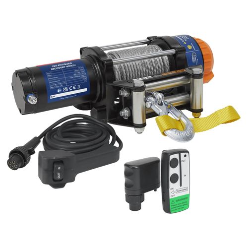 Sealey Wireless Winch Combo Kit With Wireless Remote Control For ATV Quad Bike — image 1