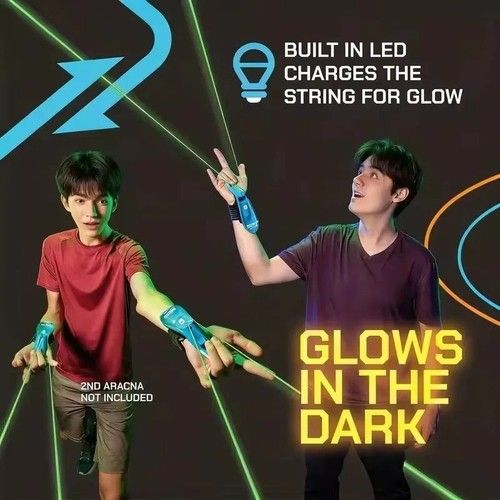 Rope String Launcher Loop Toys Handheld Zip Lasso Shooter