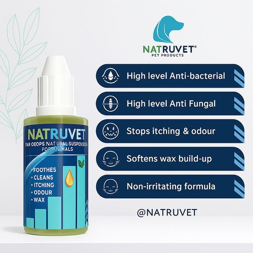 Dog Ear drops MAX STRENGTH Drops for Itching Mites Wax Odours cat — image 8