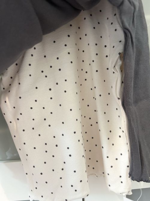 4 Ribbed Baby Girls Tops 12-18 Months George New with Tags — image 5