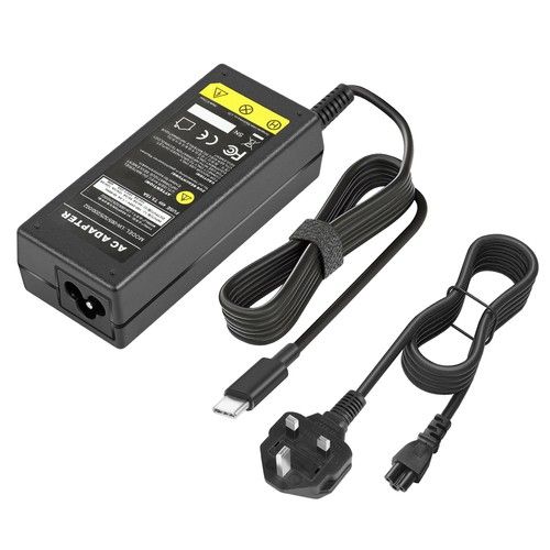 LOT 100X USB C Type C 45W 65W 90W Adapter Charger For Laptop Lenovo Acer HP ASUS