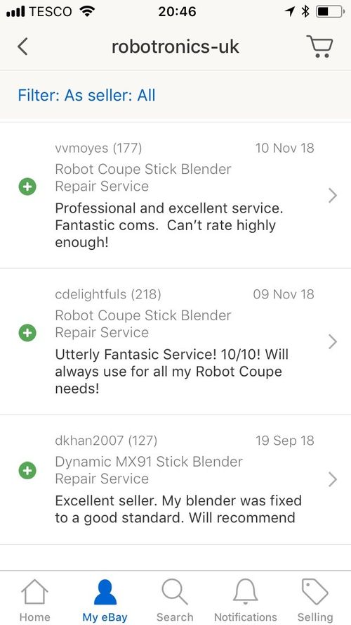 Robot Coupe Stick Blender Repair Service  — image 7